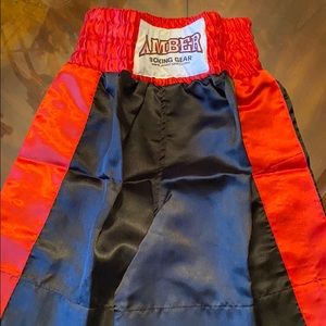 Amber boxing gear shorts